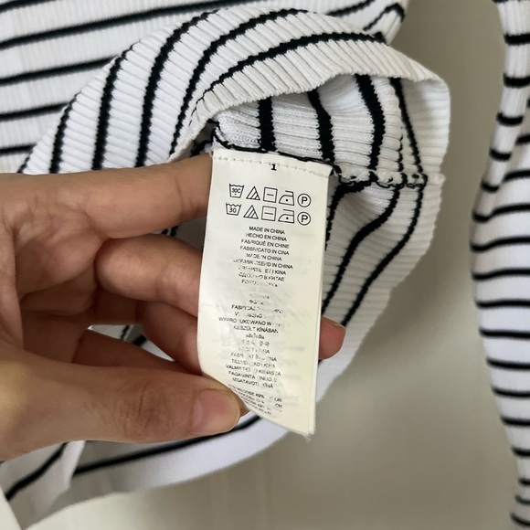 Michael Kors Striped Thick ribbed Longsleeve Shirt - Picture 6 of 9